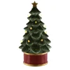 Albero di Natale con luci design retru00f2 christams, in ceramica.