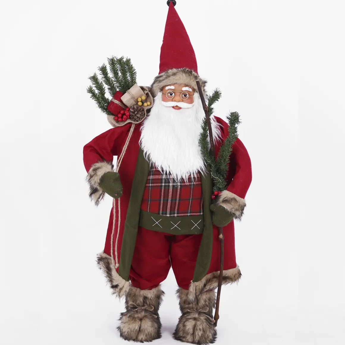 babbo_natale_in_piedi_con_0.webp Babbo Natale in piedi con sacco portadoni, in poliresina.