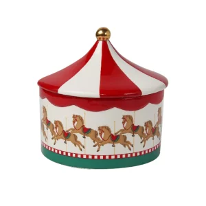 Barattolo per biscotti design christmas festival.