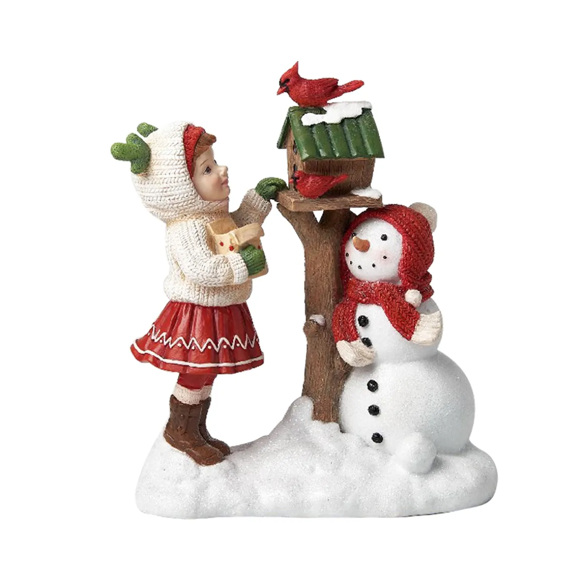 bimba_decorativa_con_renn_1.webp Bimba decorativa con renna e con pupazzo di neve, in poliresina.