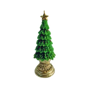 Candela ad albero con base in oro, disponibile in due misure Big and Small.
