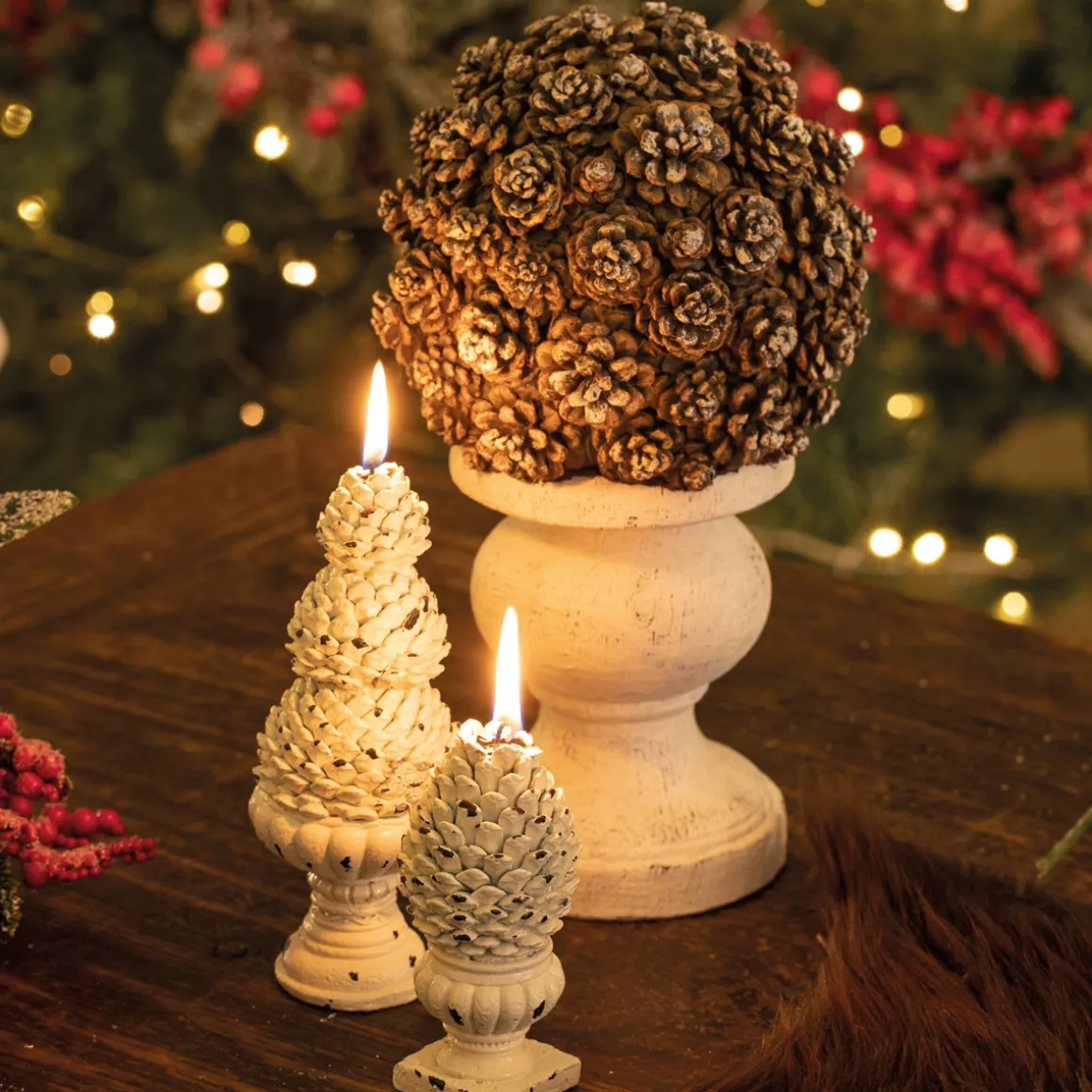 candela_di_natale_pigna_e_1.webp Candela di Natale Pigna effetto invecchiato