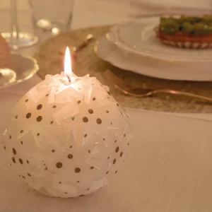 Candela di Natale Sfera