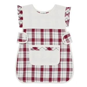 Casacca/copriabito a quadri