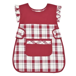 Casacca/copriabito a quadri