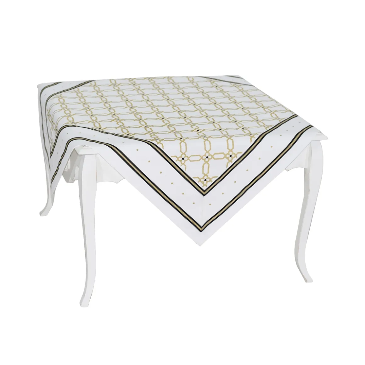 centrotavola_in_cotone_co_0.webp Centrotavola in cotone con stampe oro e nero