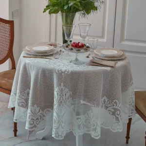 CENTROTAVOLA PIZZO FILET DISPONIBILE IN 2 VARIANTI DI COLORE