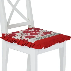 Coppia coprisedia in panama stampata con plissu00e8