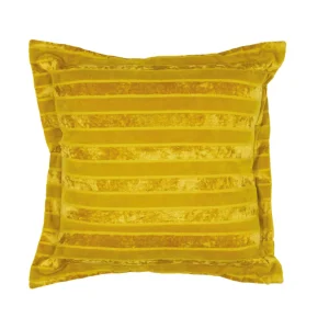 Copricuscino in velluto con ZiP con ponpon disponibile in diverse varianti.