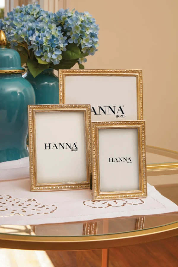 Cornice Portafoto Rinascimento con finiture classiche in oro