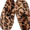 Pantofole donna antiscivolo con design animalesco applicato, disponibile in diversi colori e misure.