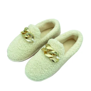 Pantofole donna antiscivolo chiuse, a ballerina, disponibile in diversi colori e taglie.