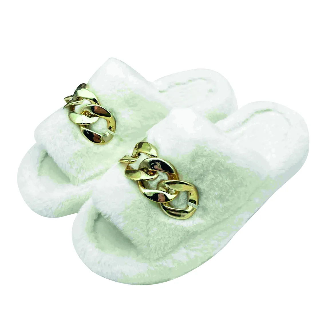 pantofole_donna_antisivol_0.webp Pantofole donna antisivolo con catena in oro, disponibile in diverse misure e taglie.