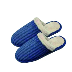 Pantofole uomo invernali antiscivolo con righe disponibile in diversi colori e taglie.