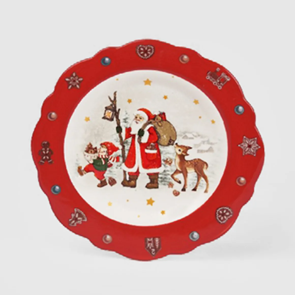 piatto_dolce_decorativo_c_1.webp Piatto dolce decorativo con bordi ondulati design retru00f2 christmas, in ceramica.