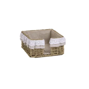 Portatovaglioli in abaca disponibile in 2 varianti