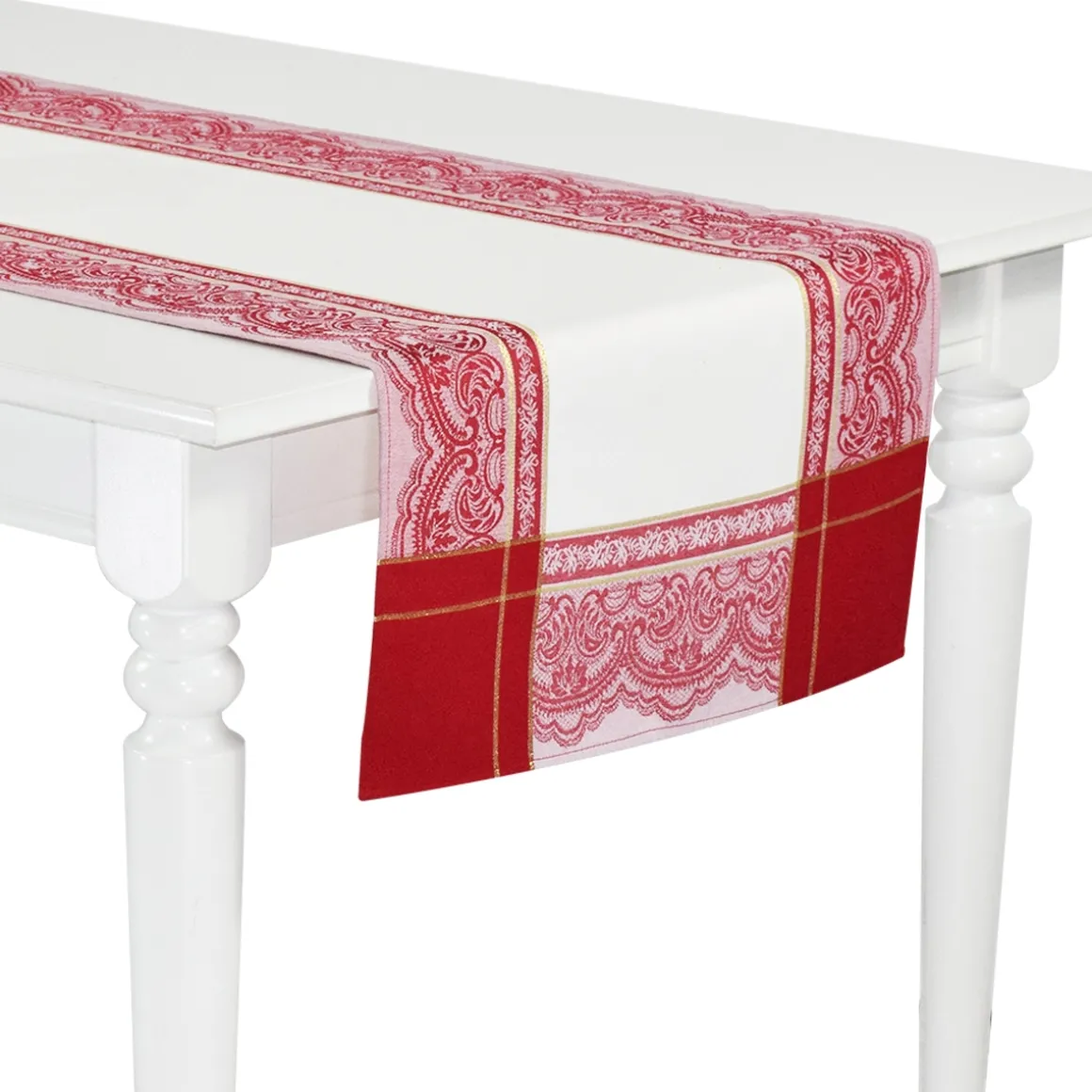 runner_jacquard_piazzato__0.webp Runner jacquard piazzato con filato lurex disponibile in 2 varianti colore