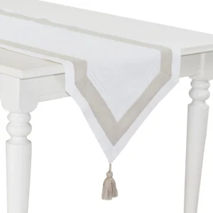 RUNNER ORLO A GIORNO E BALZA IN LINO DISPONIBILE IN 3 COLORI