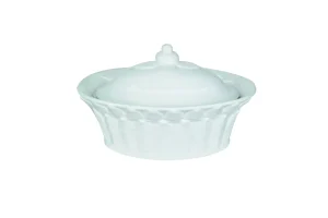 Scatolau00a0 decorativa in porcellana lavorata a mano