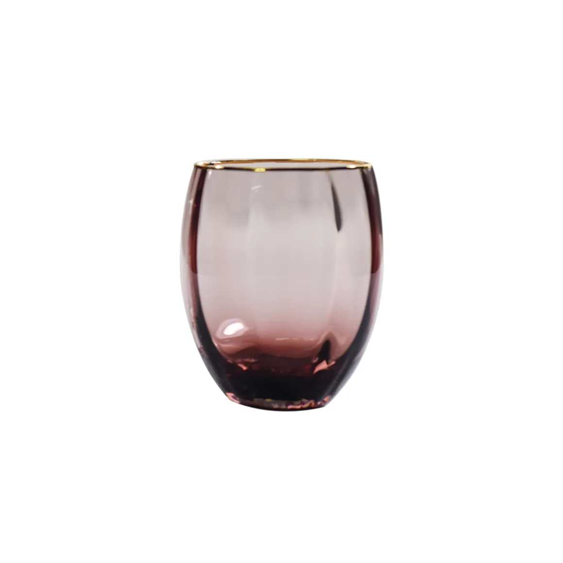 set__bicchieri_vetro_fumu_1-1.webp Set 2 bicchieri vetro fumu00e8 rosa con profilo oro