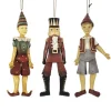 Set 3 Burattini decorativi con laccio