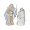Set 2 pezzi nativitu00e0 in porcellana dipinta a mano