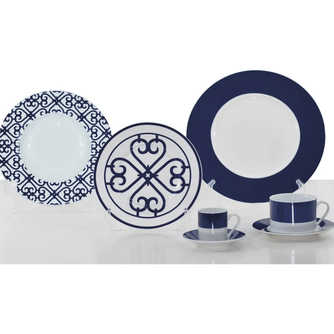 set__pezzi_tazza_da_caffu_1.webp Set 4 Pezzi Tazza da Caffu00e8 con Piattino Porcellana New Bone China