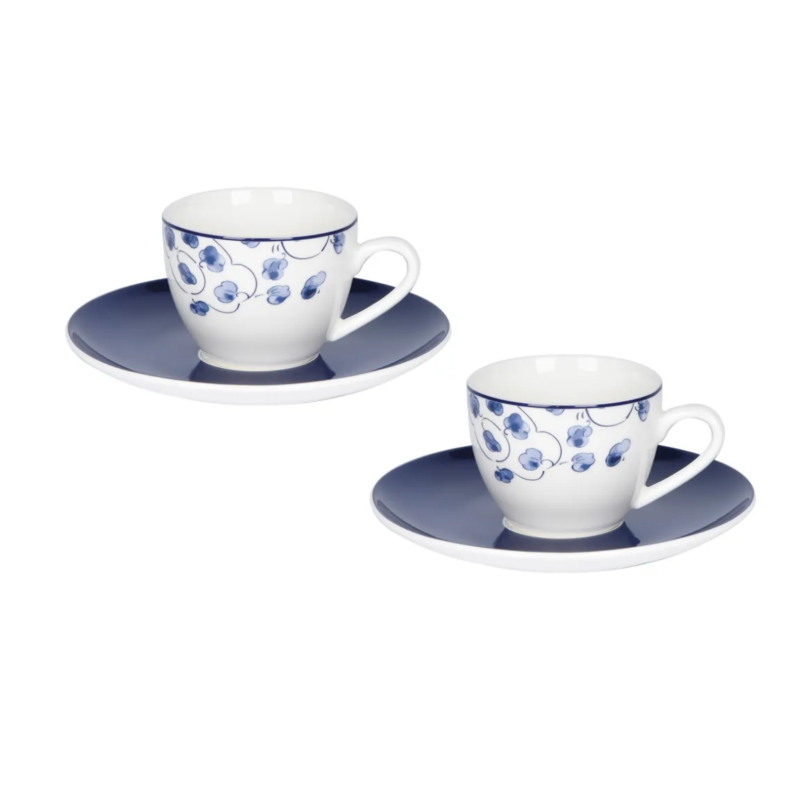 set__pz_caffue_clare_con__0.webp Set 8 pz Caffu00e8 Clare con dipinto floreale contemporaneo.