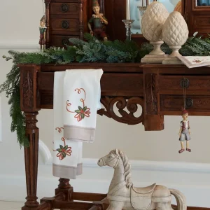 Set 2 strofinacci in cotone new panama con stampa digitale piazzata