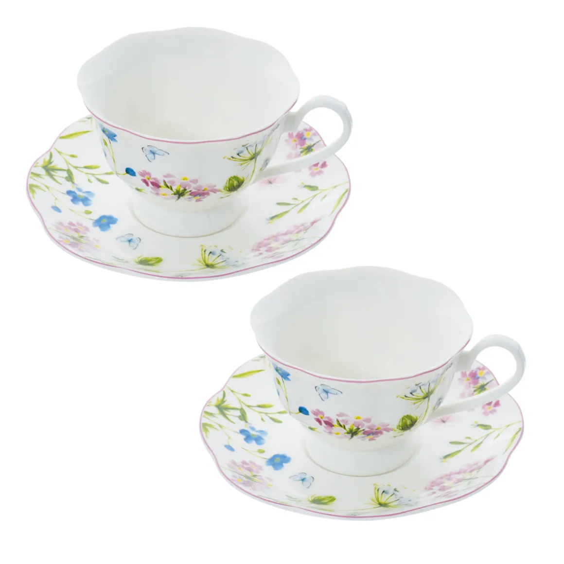 set__tazze_da_thue_porcel_1.webp Set 2 tazze da thu00e8 Porcellana New Bone China decoro floreale colorato