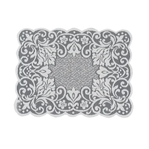 SET 2 TOVAGLIETTE PIZZO FILET DISPONIBILE IN 2 VARIANTI DI COLORE