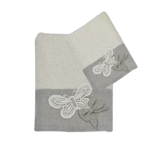 SET ASCIUGAMANI 100% COTONE IN 3 VARIANTI DI COLORE