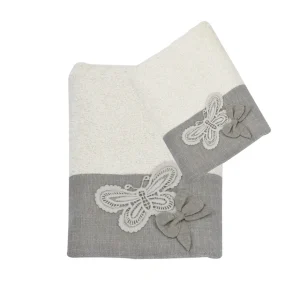 SET ASCIUGAMANI 100% COTONE IN 3 VARIANTI DI COLORE