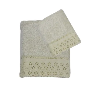 SET ASCIUGAMANI 100% COTONE IN 3 VARIANTI DI COLORE