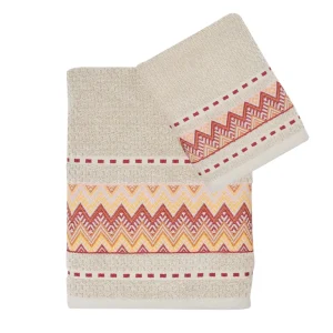 SET ASCIUGAMANI 100% COTONE NUA COTTON IN 6 VARIANTI DI COLORE