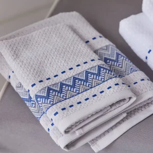 SET ASCIUGAMANI 100% COTONE NUA COTTON IN 6 VARIANTI DI COLORE