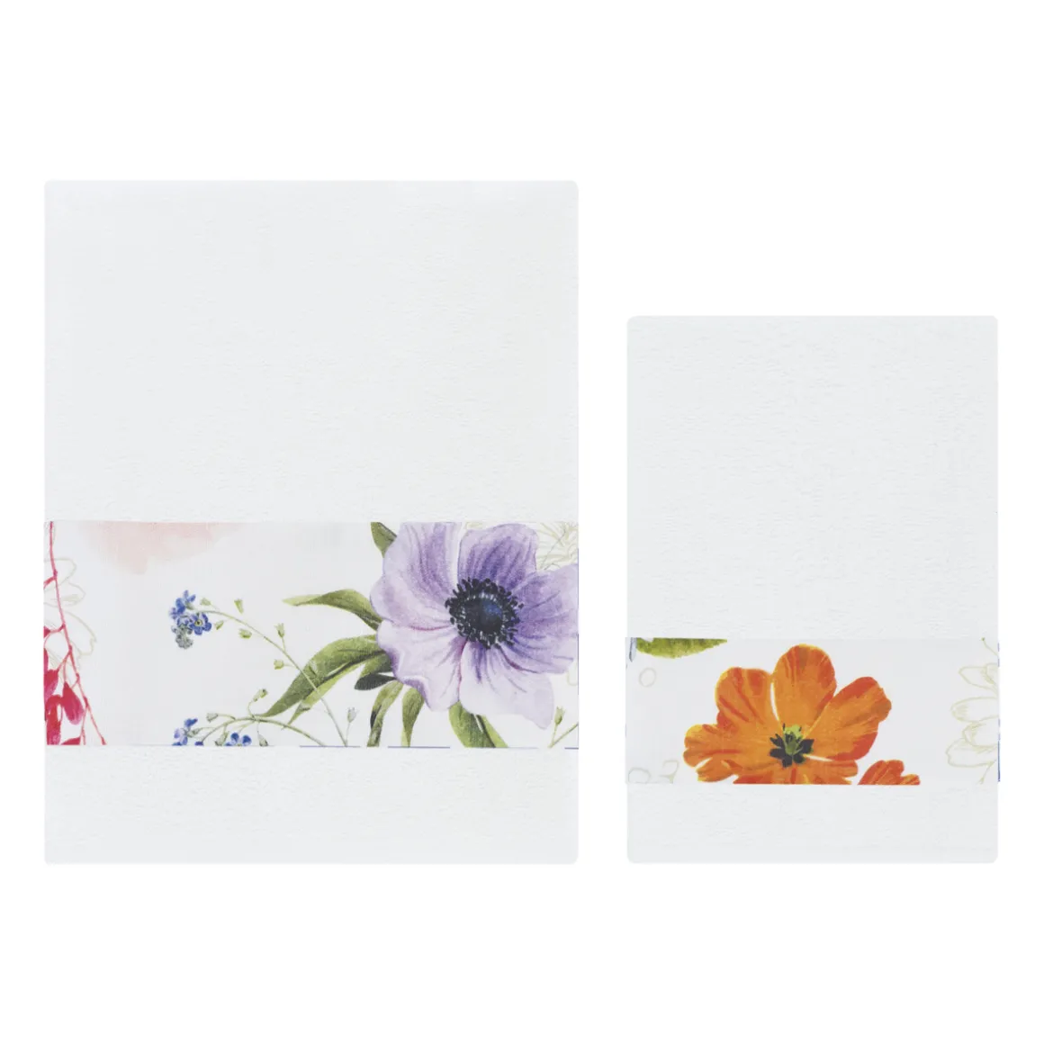 set_asciugamani__in_spugn_0.webp Set asciugamani 1+1 in spugna con bordo applicato stampato - LAVORATO A MANOrnDimensioni: Viso cm 55x105 + Ospite cm 40x60rn100% cotone