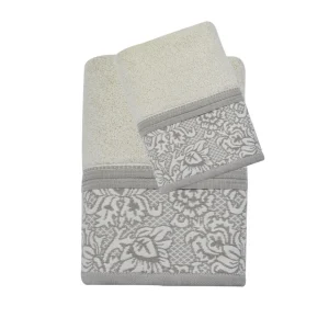 SET ASCIUGAMANI LINO E COTONE IN 2 VARIANTI DI COLORE