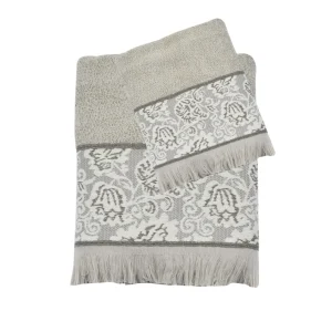 SET ASCIUGAMANI LINO E COTONE IN 3 VARIANTI DI COLORE