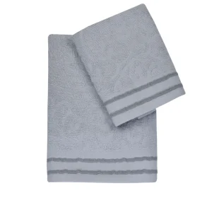 SET ASCIUGAMANI LINO E COTONE IN 5 VARIANTI DI COLORE