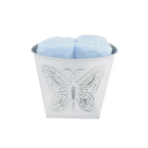 Set di 4 lavette 100% cotone in 6 varianti di colore