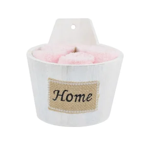 Set di 5 lavette 100% cotone in 6 varianti di colore