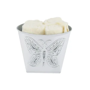 Set di 4 lavette 100% cotone in 6 varianti di colore