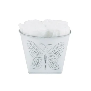 Set di 4 lavette 100% cotone in 6 varianti di colore