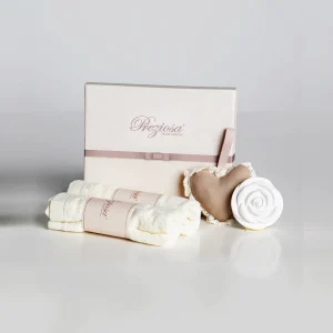 Set profumato con gessetto, sacchetto e lavette di cotone