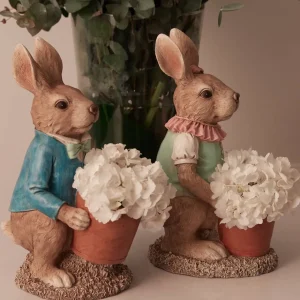 Statuina decorativa coniglietto