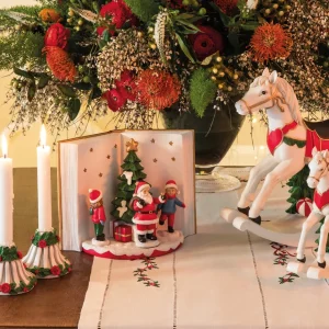 Statuina decorativa libro stellato