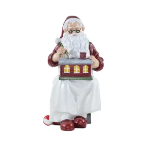 Statuine decorative babbo natale