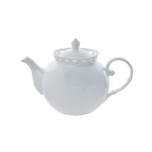 Teiera in porcellana lavorata a mano