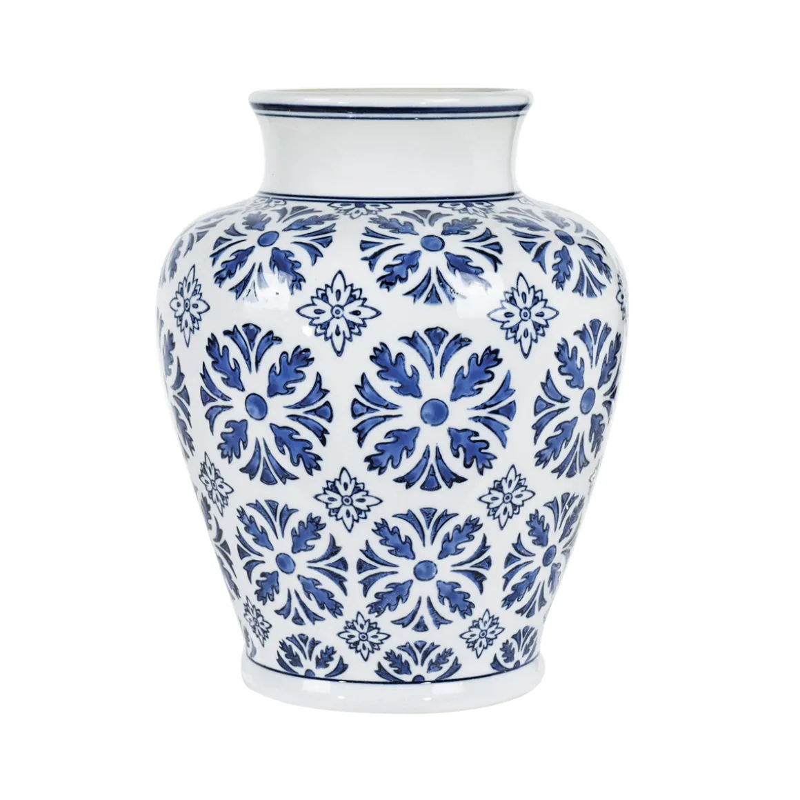 vaso_bianco_con_decoro_bl_1.webp Vaso bianco con decoro blu cobaltornrnDimensioni 23x23x29